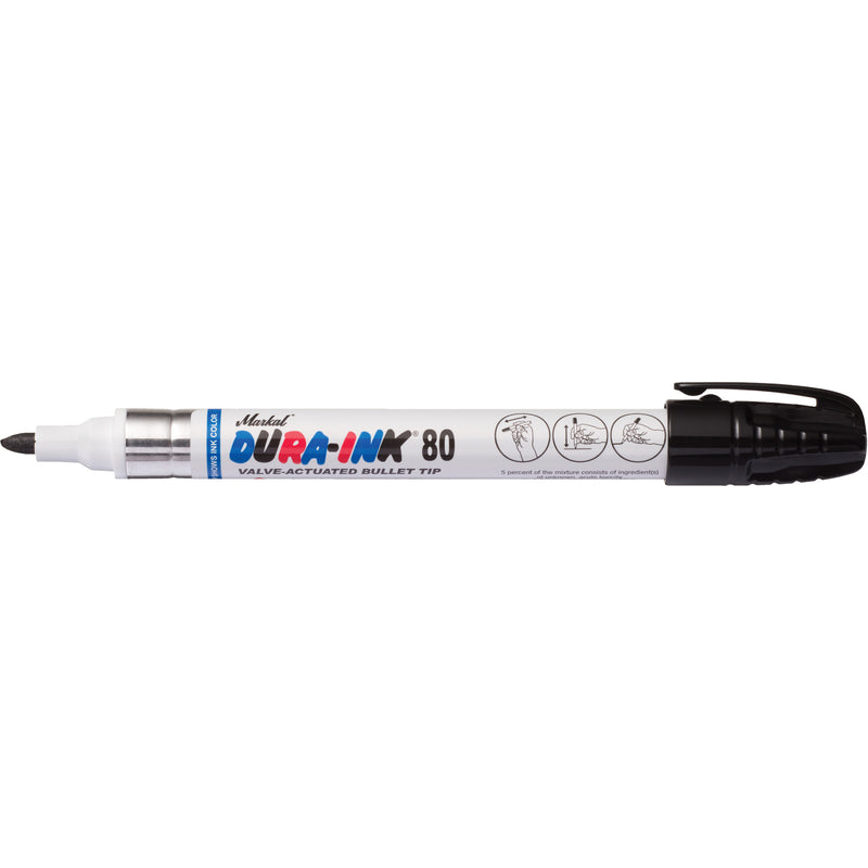 Marqueur permanent Dura-Ink® 80, moyen, noir