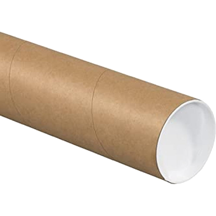 Tube d'expédition rond, 7,6 cm (l) x 114 cm (L)