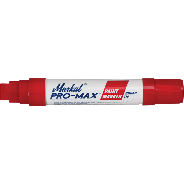 Pro-Max® Paint Markers, Liquid, Red