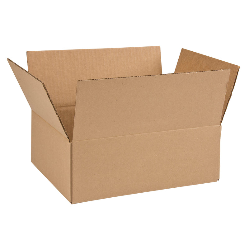 Boîte en carton ondulé, 25,4 cm (l) x 30,5 cm (L) x 10,2 cm (H)