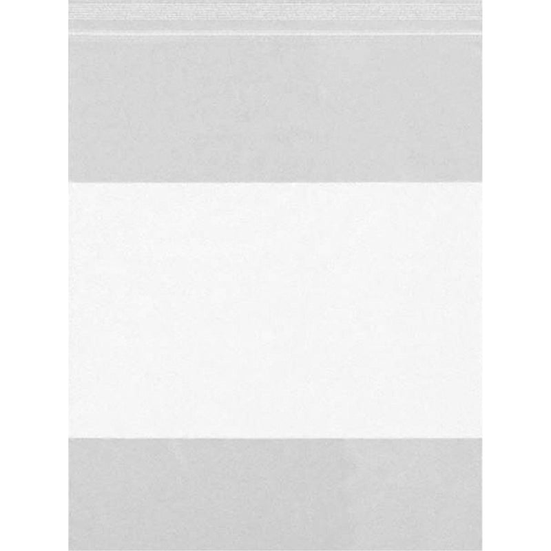 Sacs en polyéthylène blancs, refermables, 10" x 8", 2 mils