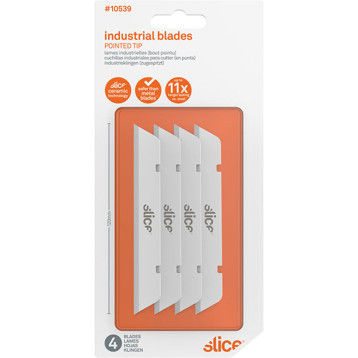 Slice™ Pointed Tip Finger-Friendly™ Replacement Blade, Single Style