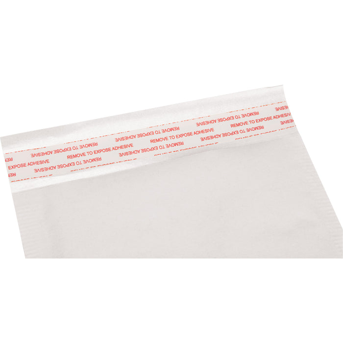 Bubble Shipping Mailer, White Paper, 4" W x 8" L