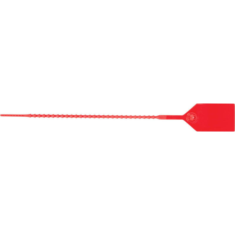 Scellé de sécurité standard, 9 po, plastique, scellé en plastique