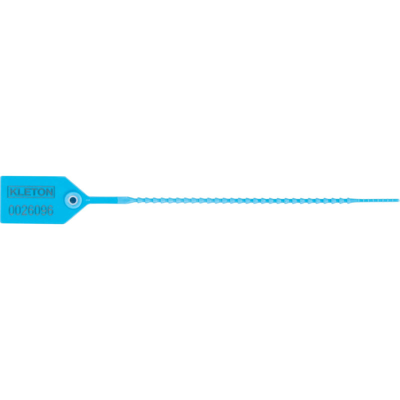 Scellé de sécurité standard, 9 po, plastique, scellé en plastique