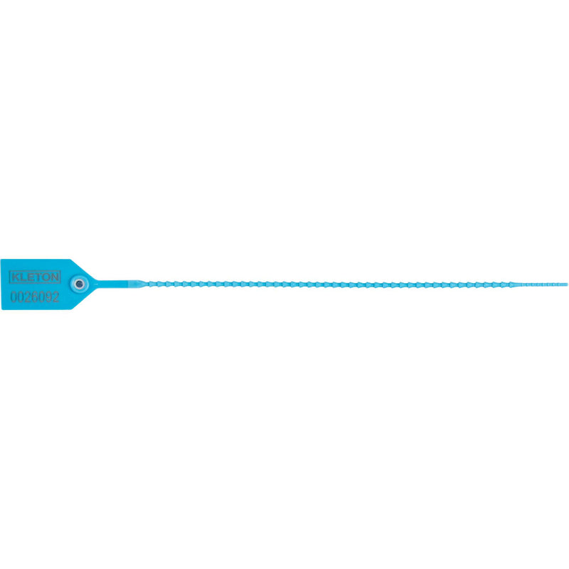 Scellé de sécurité standard, 12 po, plastique, scellé en plastique