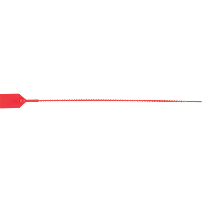 Scellé de sécurité standard, 15 po, plastique, scellé en plastique