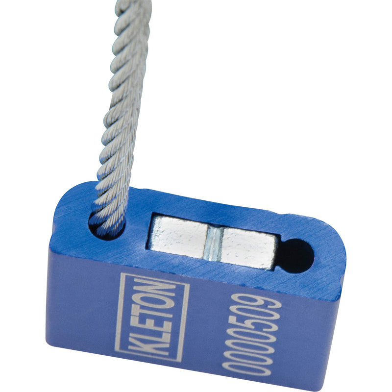 Scellé de sécurité haute sécurité, 12 po, métal, scellé pour câble