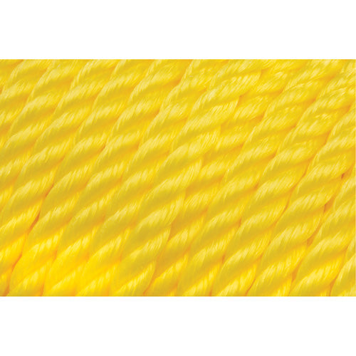 1/2" Braided Yellow Rope, Polypropylene, 335'