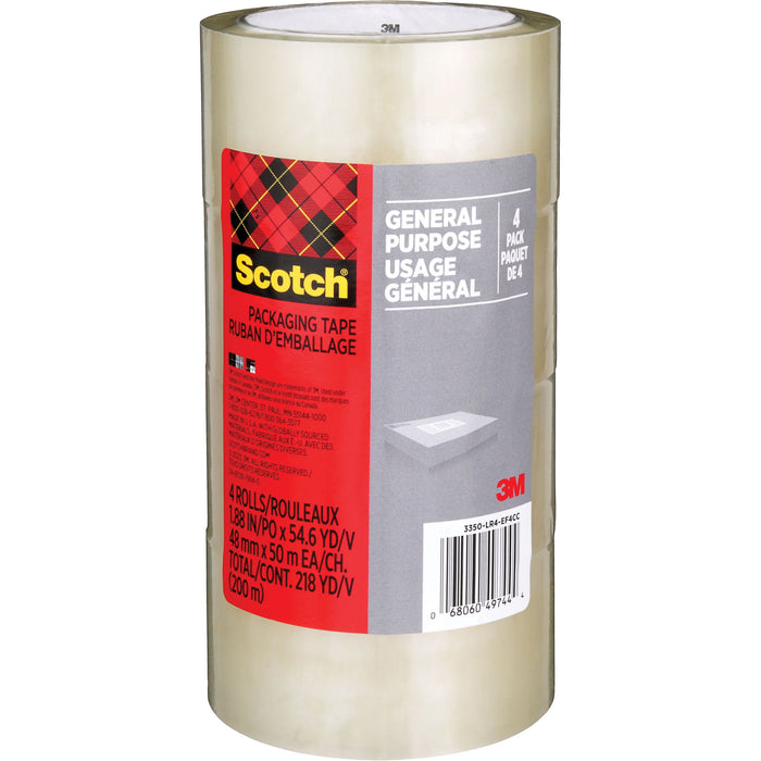 Scotch® Shipping Packaging Tape 175G, 48 mm (2") x 50 m (164')