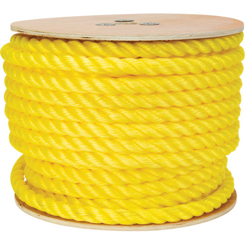 Braided Yellow Rope, Polypropylene, 144'