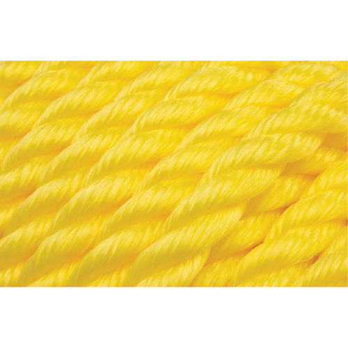 Braided Yellow Rope, Polypropylene, 144'