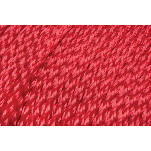 Braided Red Rope, Polypropylene, 500'