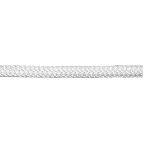 Braided White Rope, Nylon, 250'