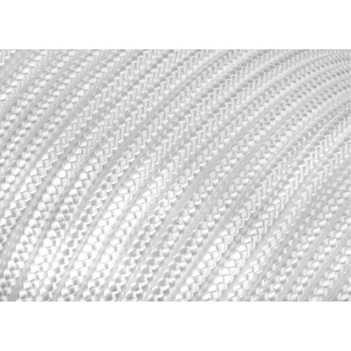 Braided White Rope, Nylon, 250'