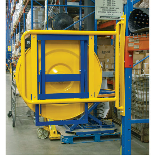Strapping Dispenser, Polyester/Steel/Polypropylene Straps, 16"/8" Core Dia., 3"/8"/6" Roll Width