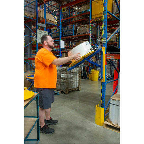 Strapping Dispenser, Polyester/Steel/Polypropylene Straps, 16"/8" Core Dia., 3"/8"/6" Roll Width