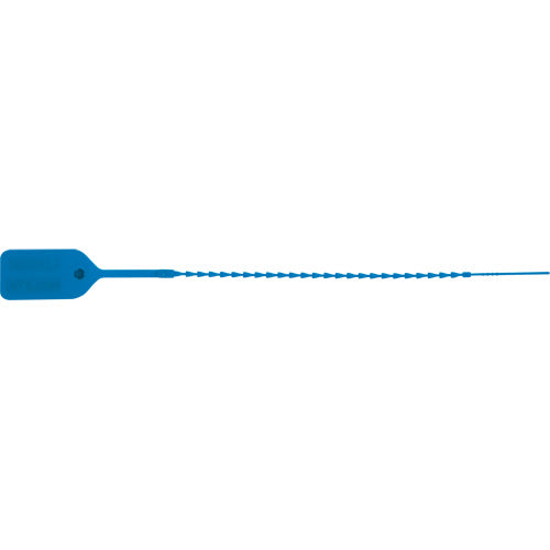 Standard-Duty Security Seal, 9", Plastic, Pull-Through