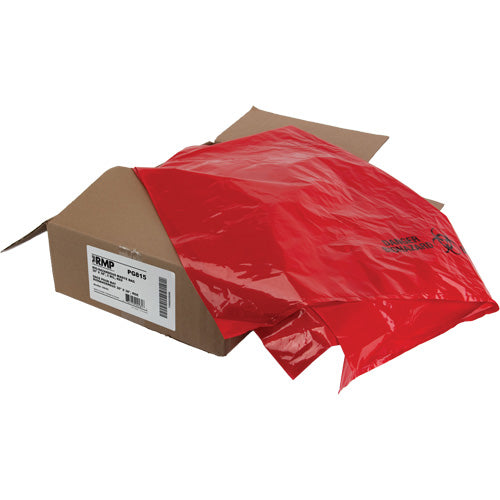 Waste Bags, Bio-Hazard, 38" L x 30" W, 2 mils