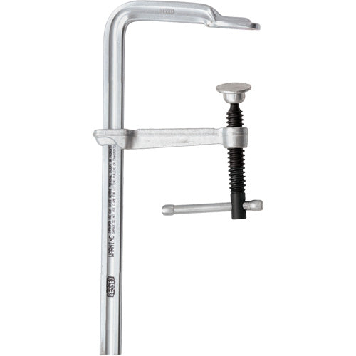 Light-Duty All-Steel Bar Clamp, 4" (102 mm) Capacity, 2-1/4" (57 mm) Throat Depth