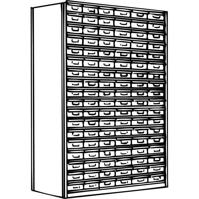 Interlok Shelving Unit, Steel, Boltless, 800 lbs. Capacity, 36" W x 76" H x 18" D