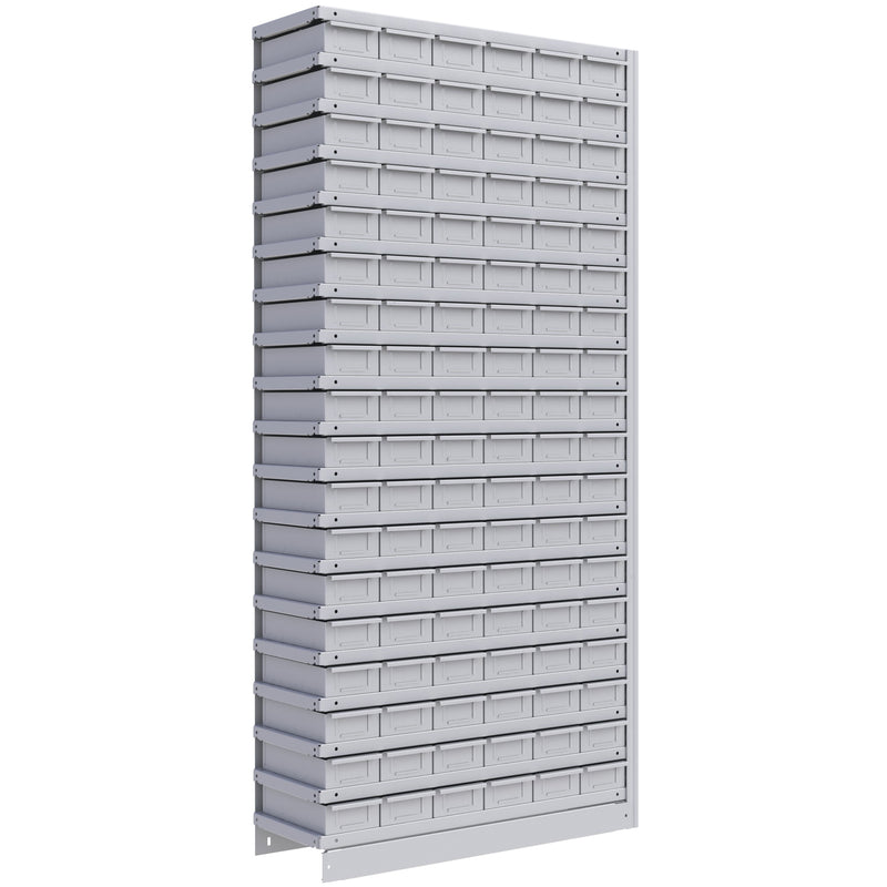 Interlok Shelving Unit, Steel, Boltless, Add-On, 36" W x 76" H x 18" D