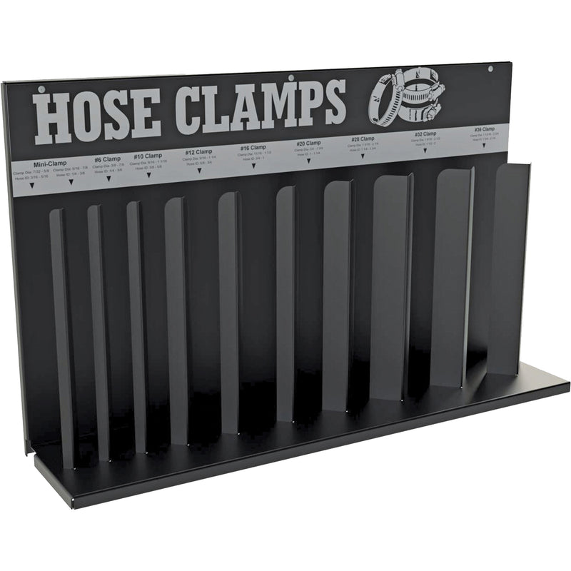 10-Loop Hose Clamp Rack