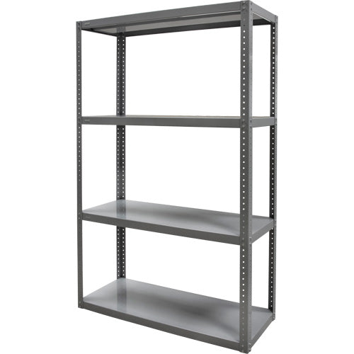 Heavy-Duty Shelving, Steel, Bolted, Starter, 60" W x 72" H x 18" D