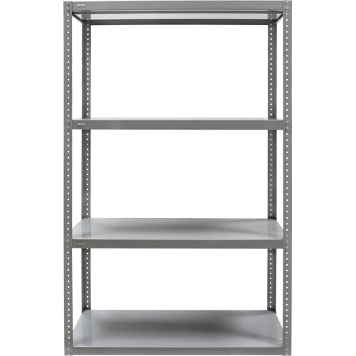 Heavy-Duty Shelving, Steel, Bolted, Starter, 60" W x 72" H x 18" D