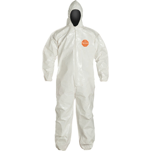 Tychem® 4000 Coverall, Medium, White
