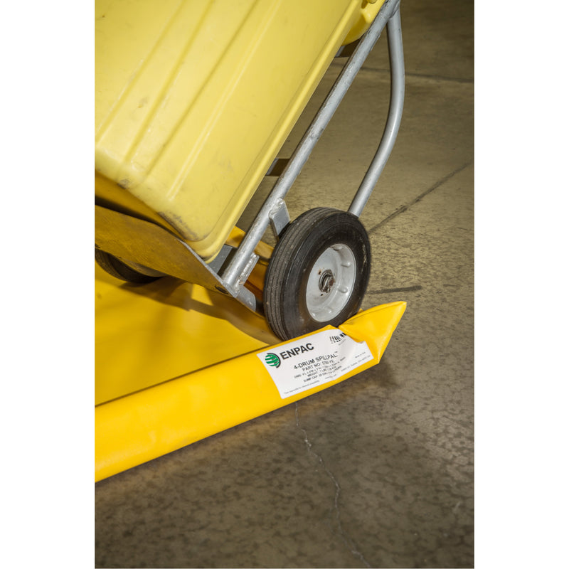 Spillpal™ Flexible Workstations Without Grates, 7 US gal. Capacity, 2' W x 2' L x 3" H, Foam Wall