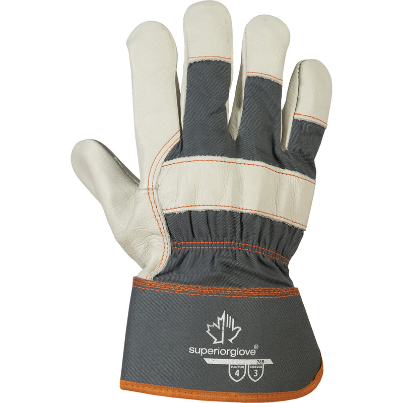Endura® Driver Gloves, Large, Grain Cowhide Palm