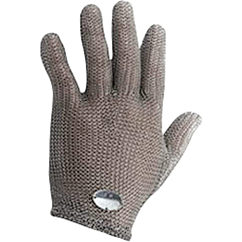 Mesh Glove, Size Large/9, Stainless Steel Shell, ANSI/ISEA 105 Level 5