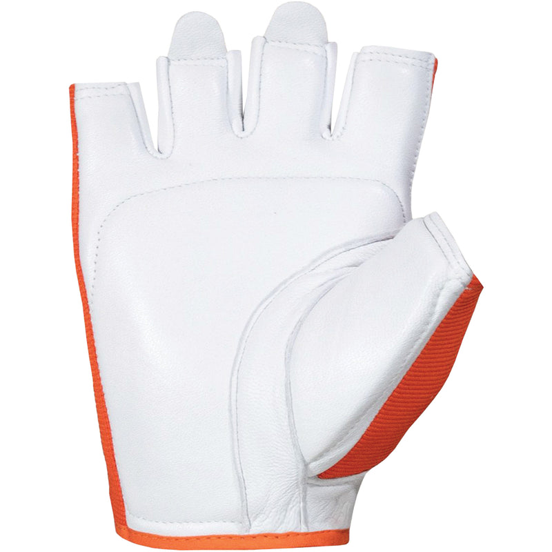 Gants antivibratoires Vibrastop™ demi-doigts, taille M, paume en cuir de chèvre