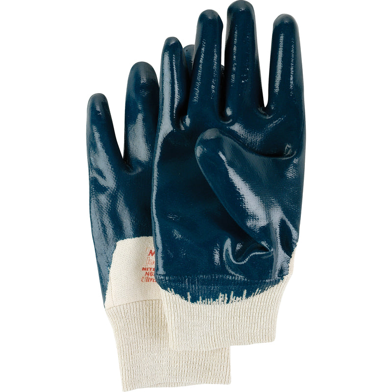 Nitrotough N630 Gloves, 10/X-Large, Nitrile Coating, Jersey Shell