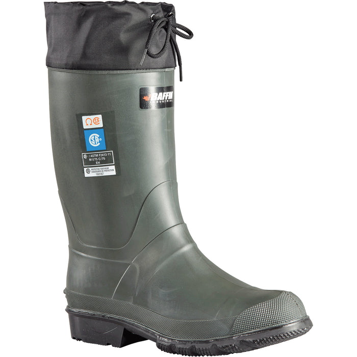 Hunter Boots, Thermoplastic Rubber, Steel Toe, Size 10