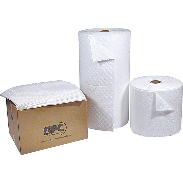 Absorbants industriels SXT™ - Tampons et rouleaux extra-résistants de qualité supérieure, huile uniquement, 19 po x 15 po, capacité d'absorption de 17 gal.