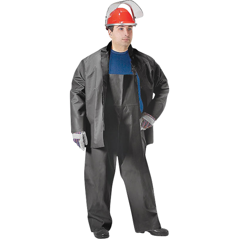 Veste de pluie SBR Vulcan, caoutchouc, taille S, noire