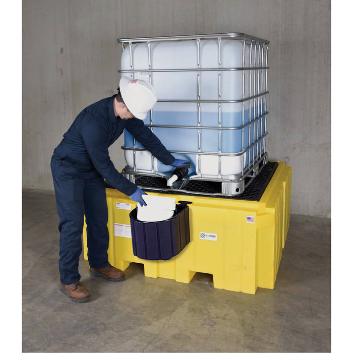 Ultra-Bucket Shelf for Ultra-IBC Spill Pallets