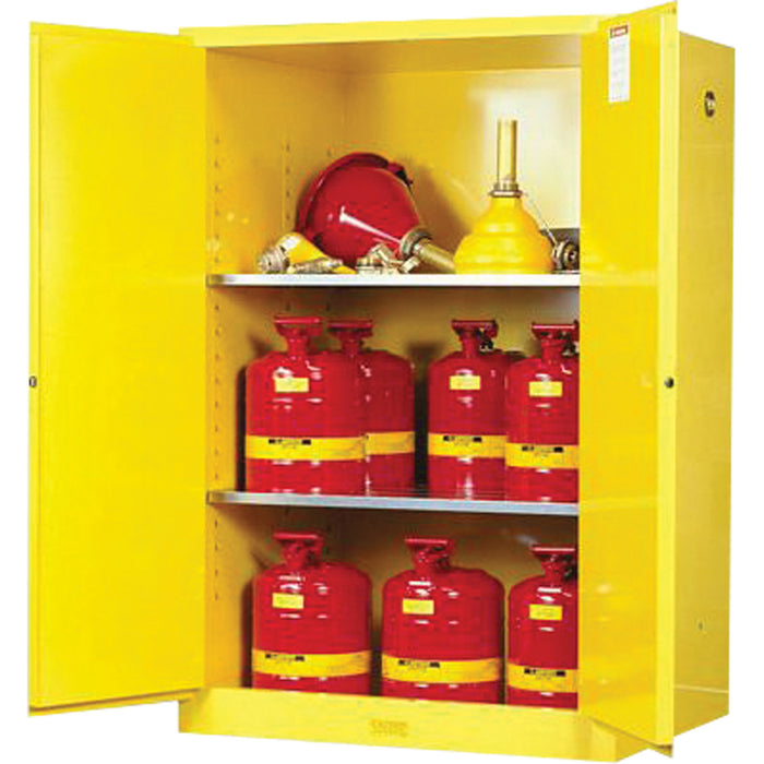 Sure-Grip® Ex Flammable Storage Cabinets, 90 Gal., 2 Door, 43" W x 65" H x 34" D