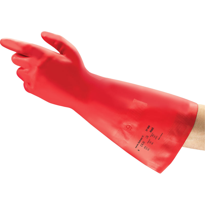 Gants de protection chimique AlphaTec® Solvex® 37-900, taille 9, 37,8 cm (14,9 po) de longueur, nitrile, 16,7 mils