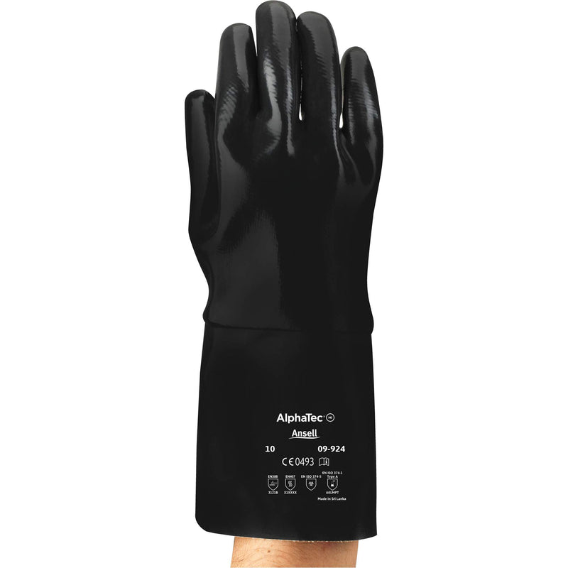 Gants Neox™ robustes entièrement enduits, taille XL/10, 35,5 cm (14 po), néoprène, doublure intérieure en jersey de coton