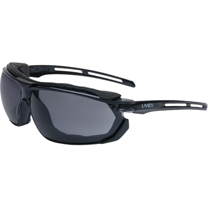 Uvex® Tirade™ Sealed Safety Glasses, Grey/Smoke Lens, Anti-Fog, ANSI Z87+/Meets/Exceeds CSA Z94.3