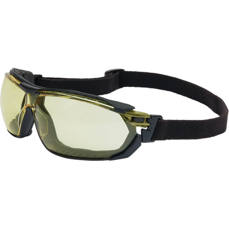 Lunettes de sécurité étanches Uvex® Tirade™, verres ambrés, antibuée, ANSI Z87+/conforme/dépasse la norme CSA Z94.3