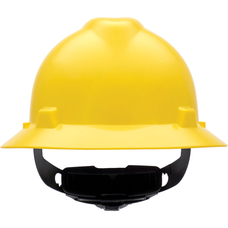 V-Gard® Full Brim Hardhat, Meets CSA Type 1, Ratchet Suspension, Non-Vented