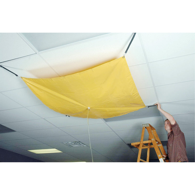 Ultra-Drip Diverter® Roof Drip Diverter, 7' L x 7' W, Vinyl