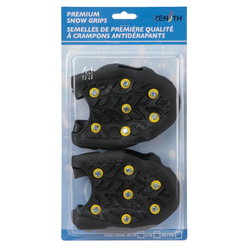 Crampons antidérapants robustes pour la glace, en acier, traction par crampons, taille XL