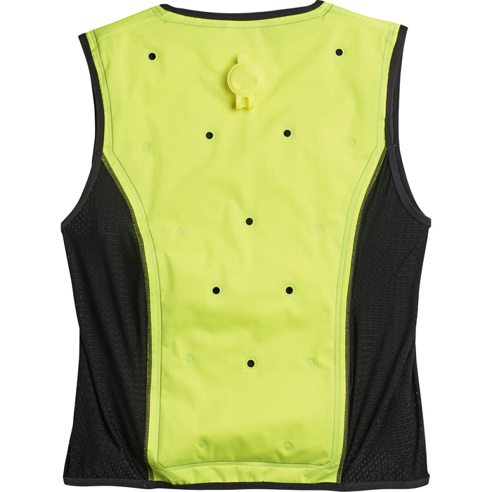 Chill-Its® 6685 Dry Evaporative Cooling Vests, 3X-Large, High Visibility Lime-Yellow