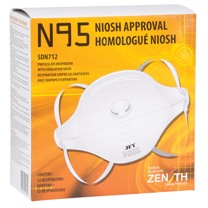 Respirateur anti-particules, N95, certifié NIOSH, moyen/grand