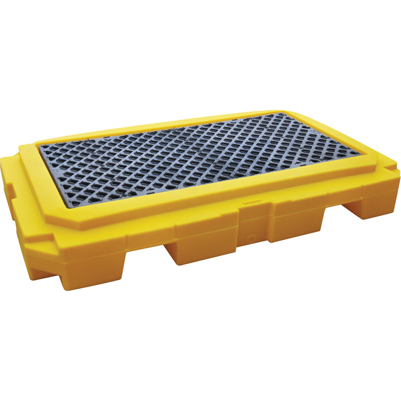 Palette de déversement Plus sans drain, capacité de déversement de 66 gal US, 65,5" x 40" x 8,75"